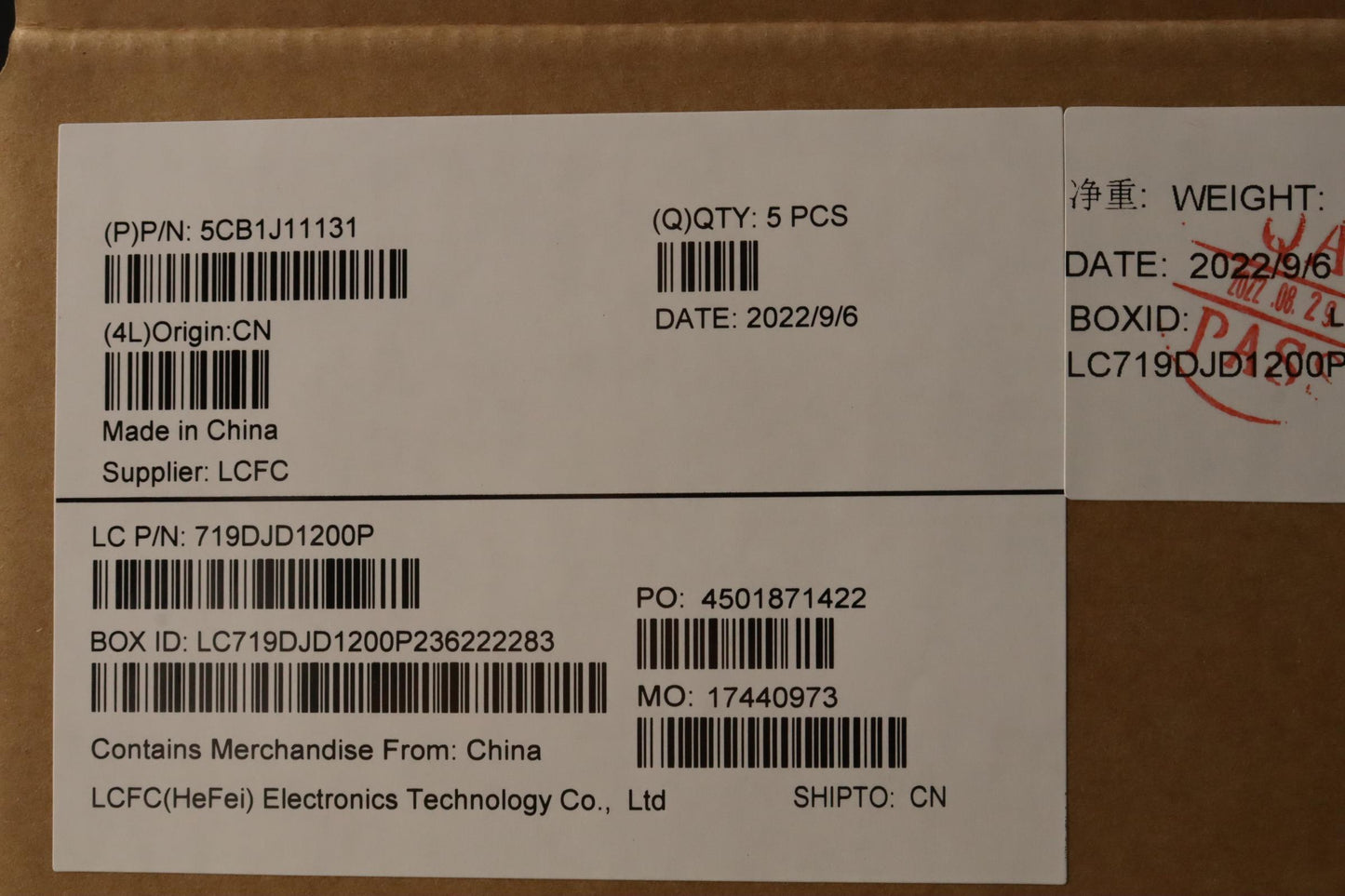Lenovo Cover Upper Case Asmrus L82Qf - 5CB1J11131