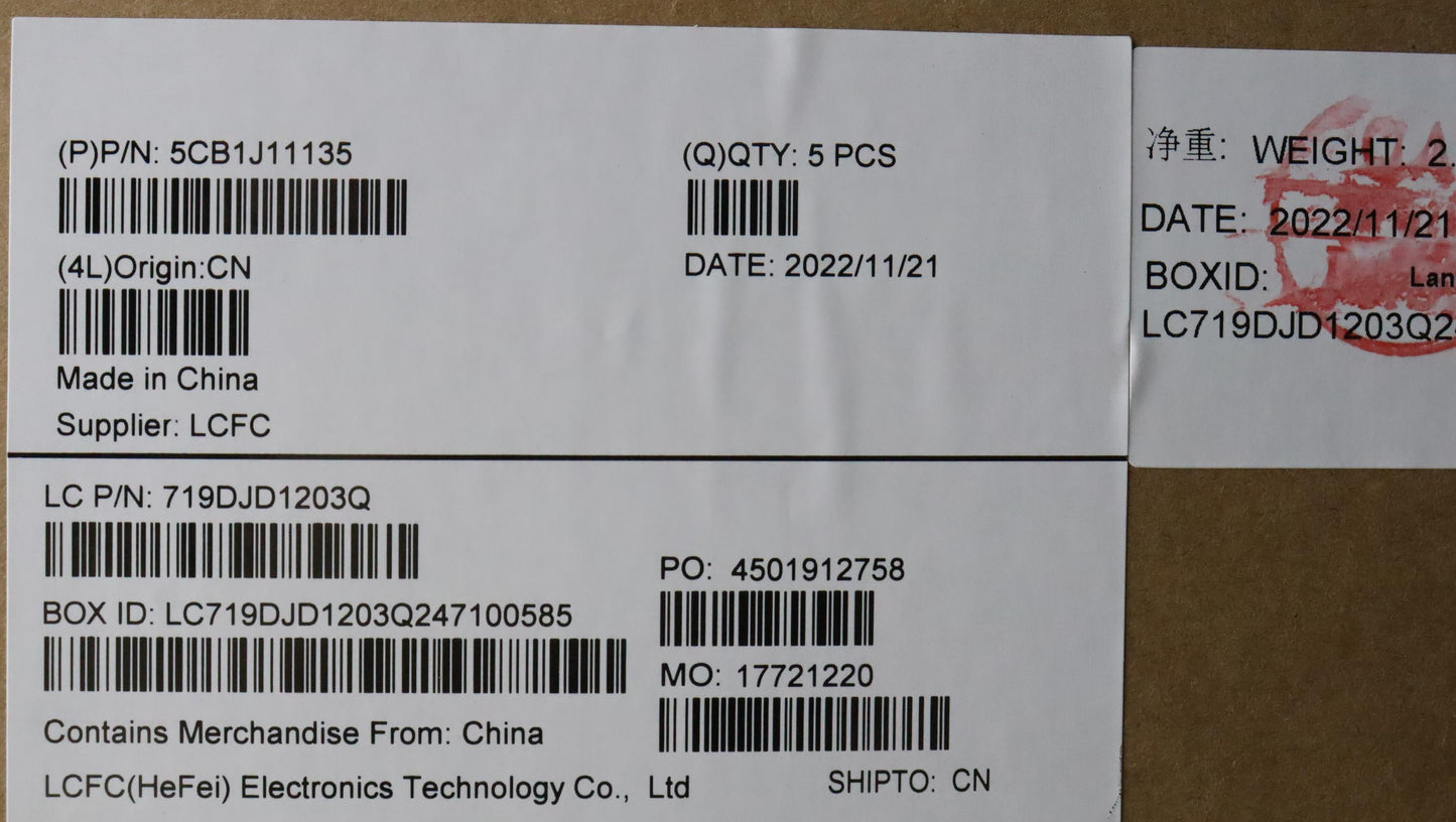 Lenovo Cover Upper Case Asmtc L82Qf N - 5CB1J11135