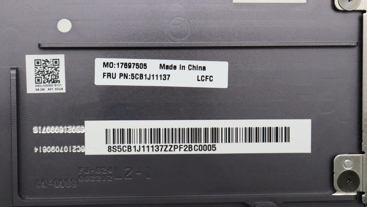 Lenovo Cover Upper Case Asmtur L82Qf - 5CB1J11137