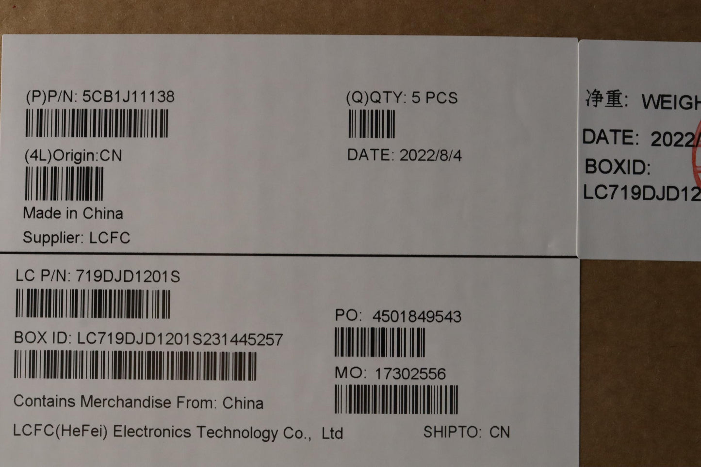 Lenovo Cover Upper Case Asmuke L82Qf - 5CB1J11138