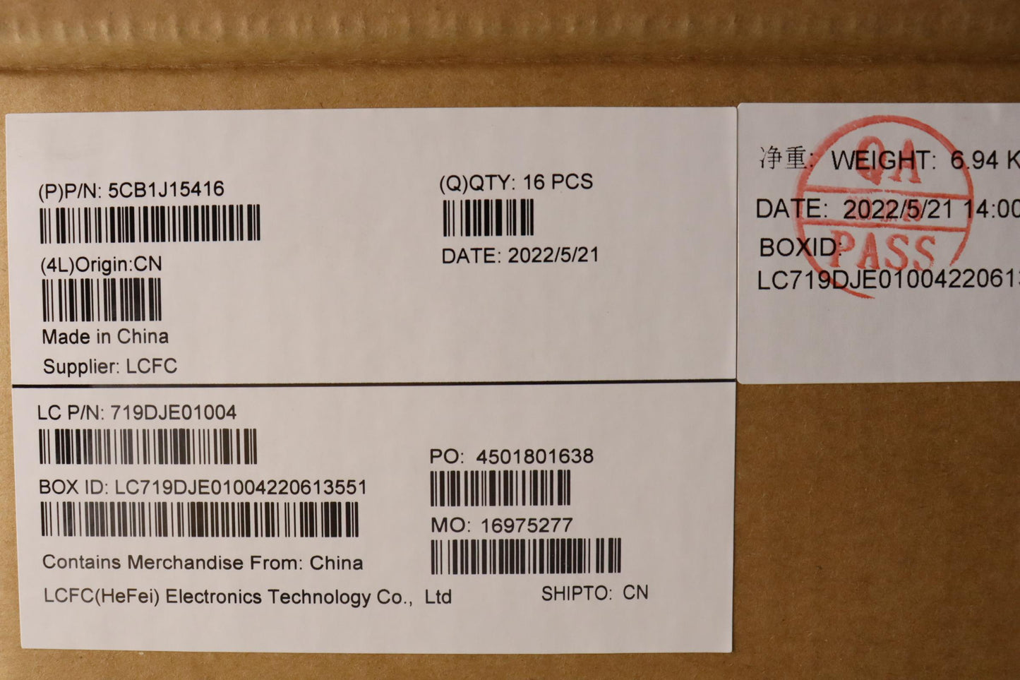 Lenovo Cover Roc10Jt6C1Ccovwwsubassyb - 5CB1J15416