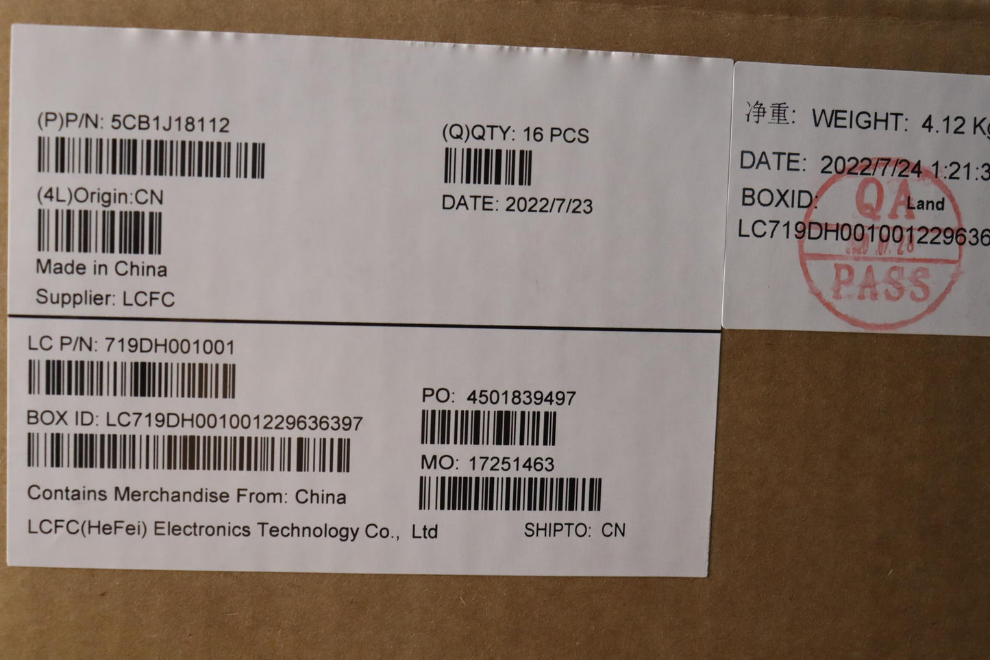 Lenovo JP610 C-Cover Sub Assembly - 5CB1J18112