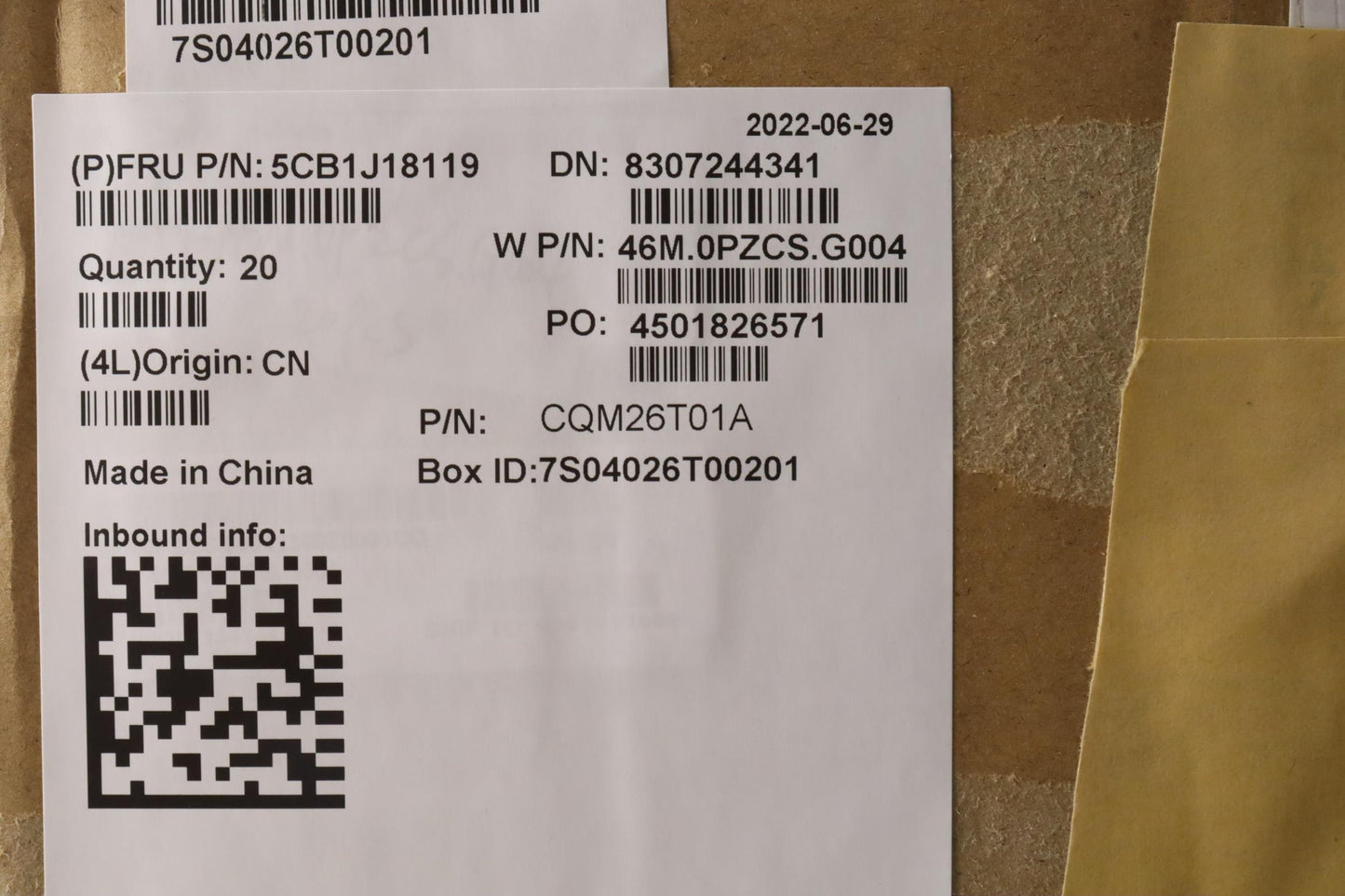 Lenovo Cover Fru C Cover, Asm, Blue, - 5CB1J18119