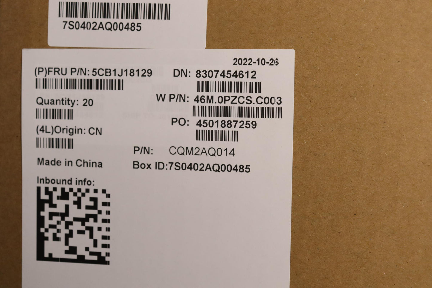 Lenovo Cover Fru D Cover, Wo Rj45, As - 5CB1J18129