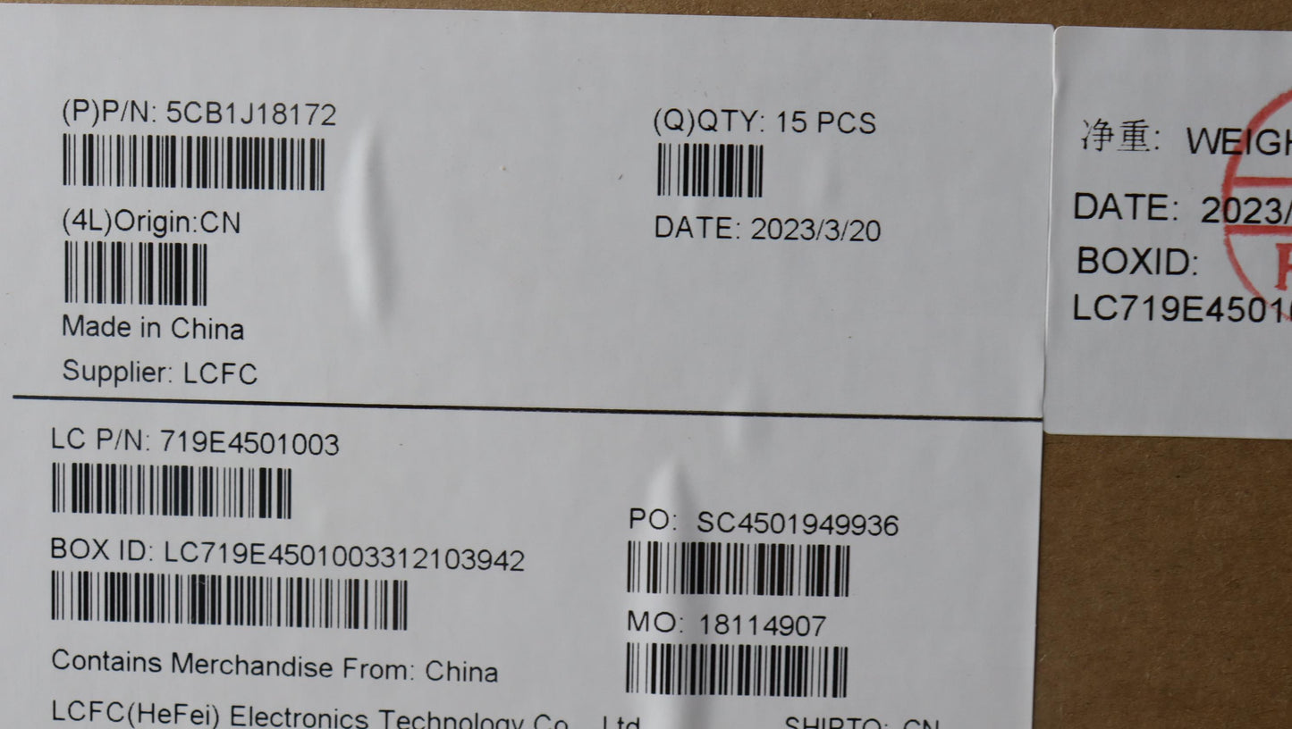 Lenovo Cover Fru D Cover For Wlan Kx4 - 5CB1J18172