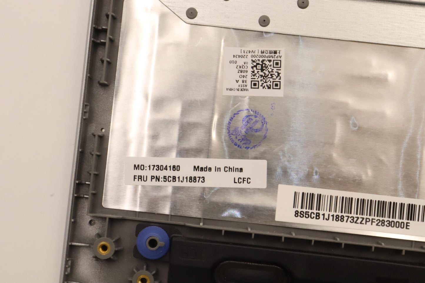 Lenovo Cover Upper Case Asmhin L82Tw - 5CB1J18873