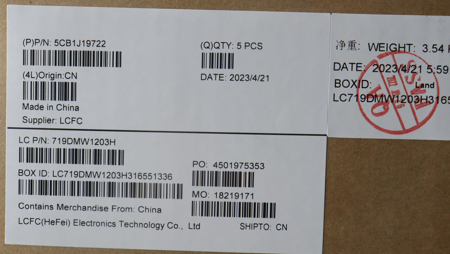 Lenovo Cover Upper Case Asmfraara L82 - 5CB1J19722
