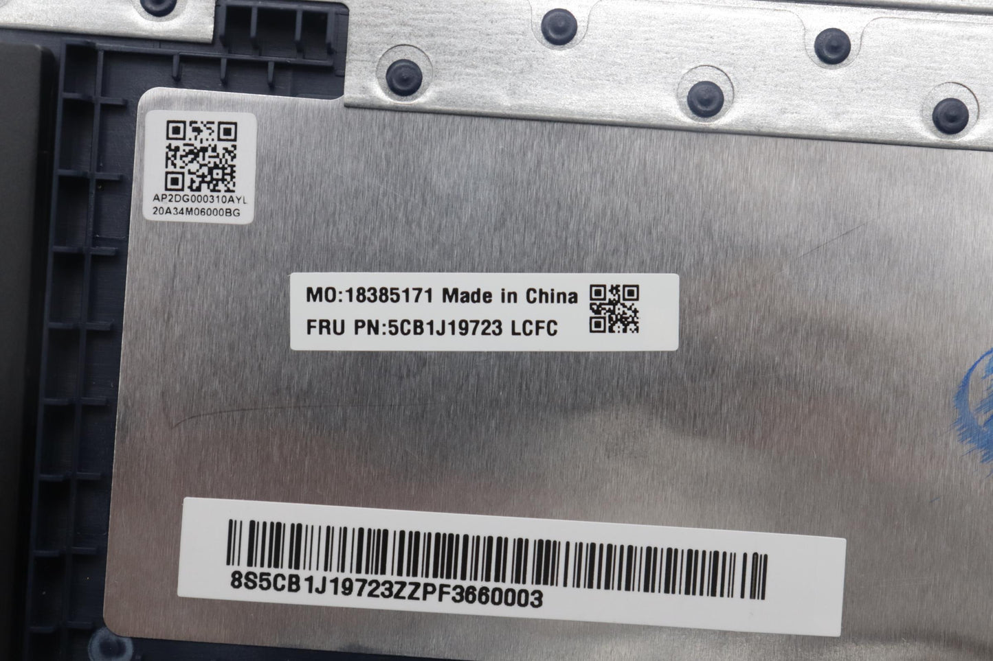 Lenovo Cover Upper Case Asmukr L82V7 - 5CB1J19723