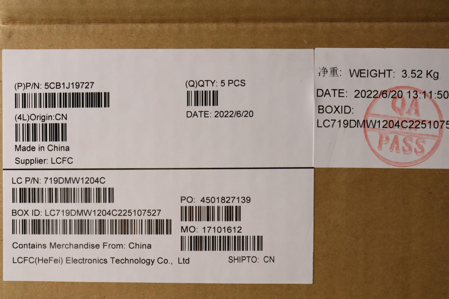 Lenovo Cover Upper Case Asmeng L82V7 - 5CB1J19727