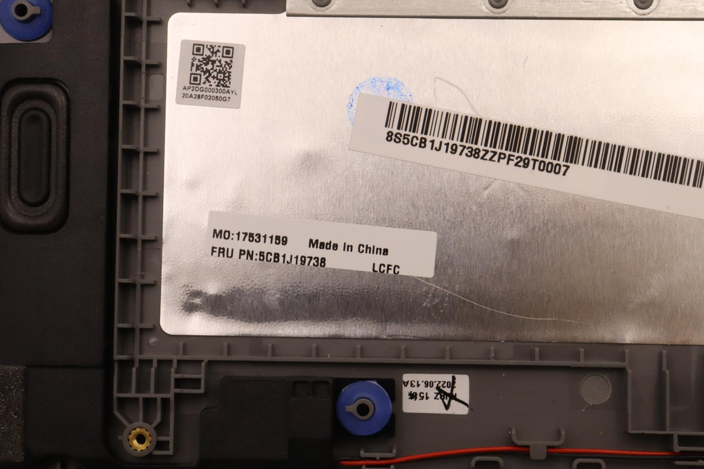 Lenovo Cover Upper Case Asmrus L82V7 - 5CB1J19738