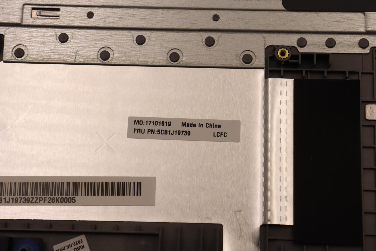 Lenovo Cover Upper Case Asmfra L82V7 - 5CB1J19739