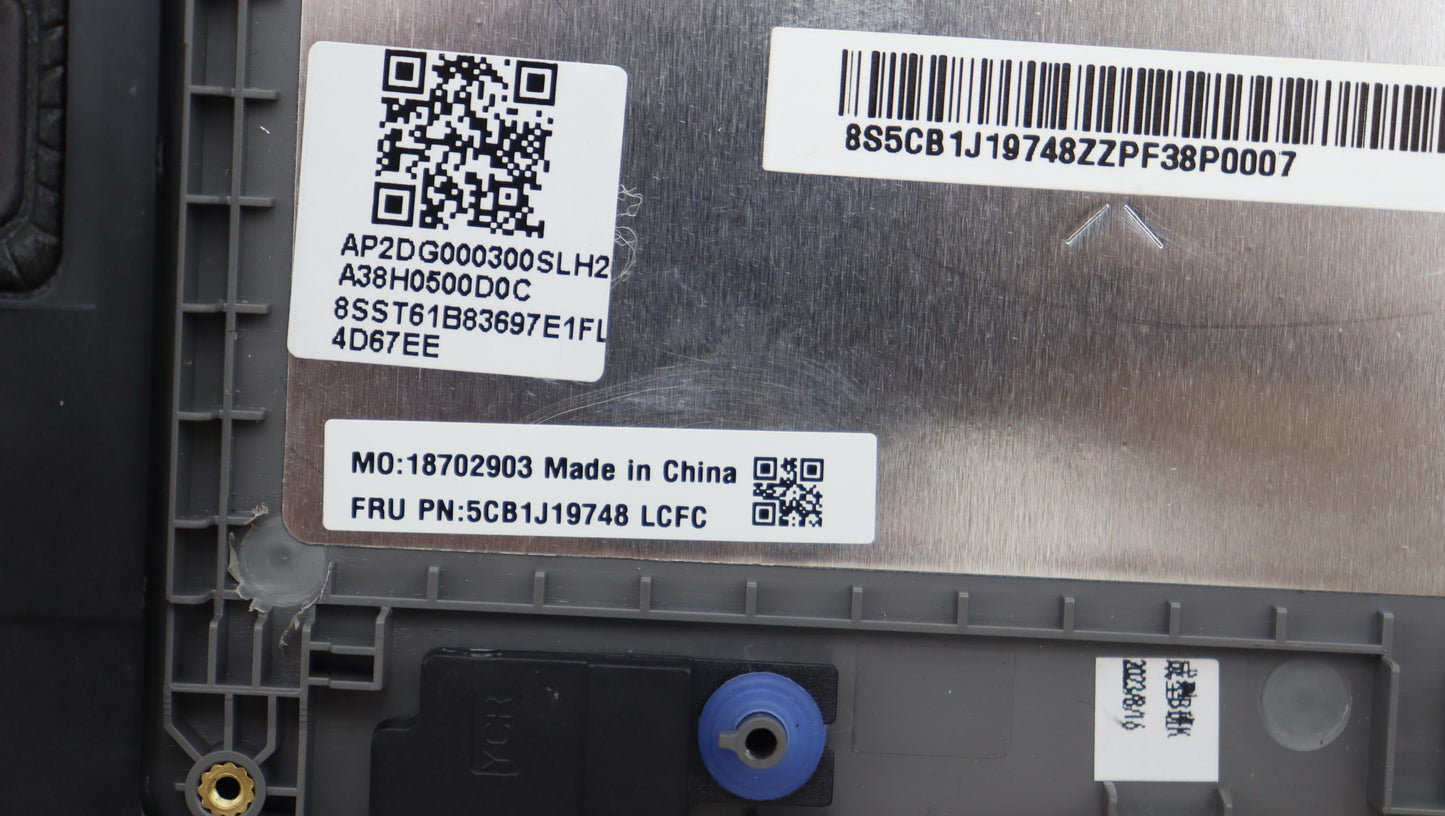 Lenovo Cover Upper Case Asmsws L82V7 - 5CB1J19748