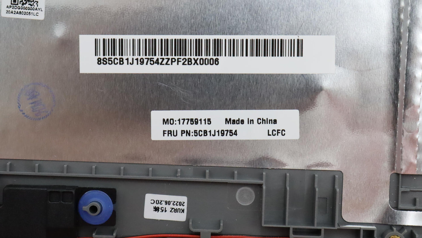 Lenovo Cover Upper Case Asmukr L82V7 - 5CB1J19754