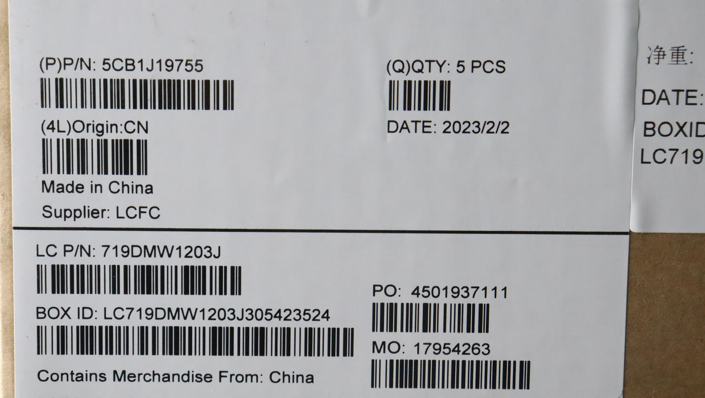 Lenovo Cover Upper Case Asmjpn L82V7 - 5CB1J19755