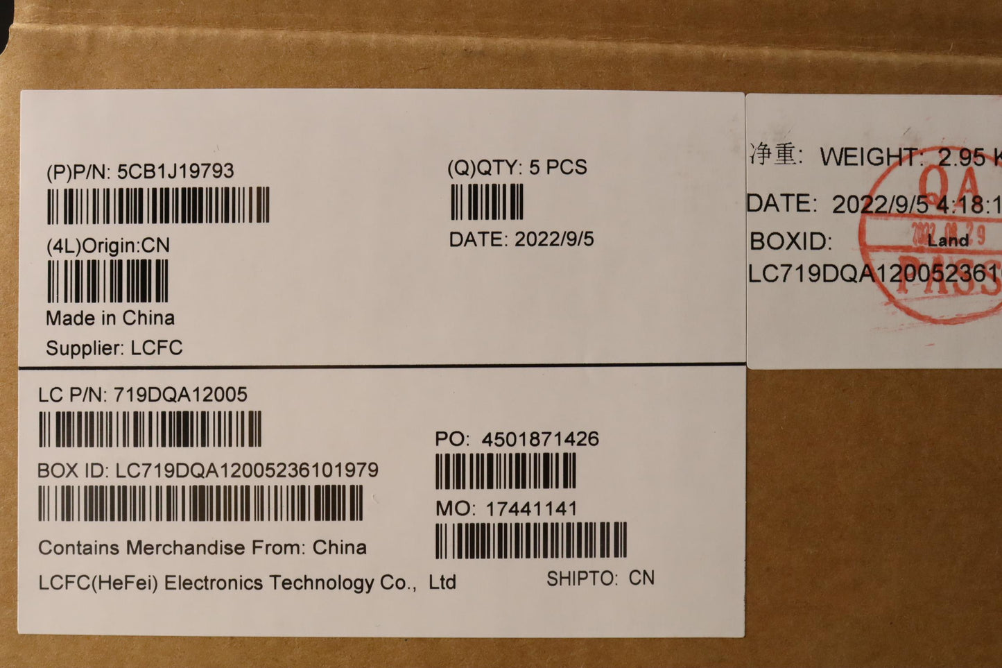 Lenovo Cover Upper Case Asmczeslk L82 - 5CB1J19793