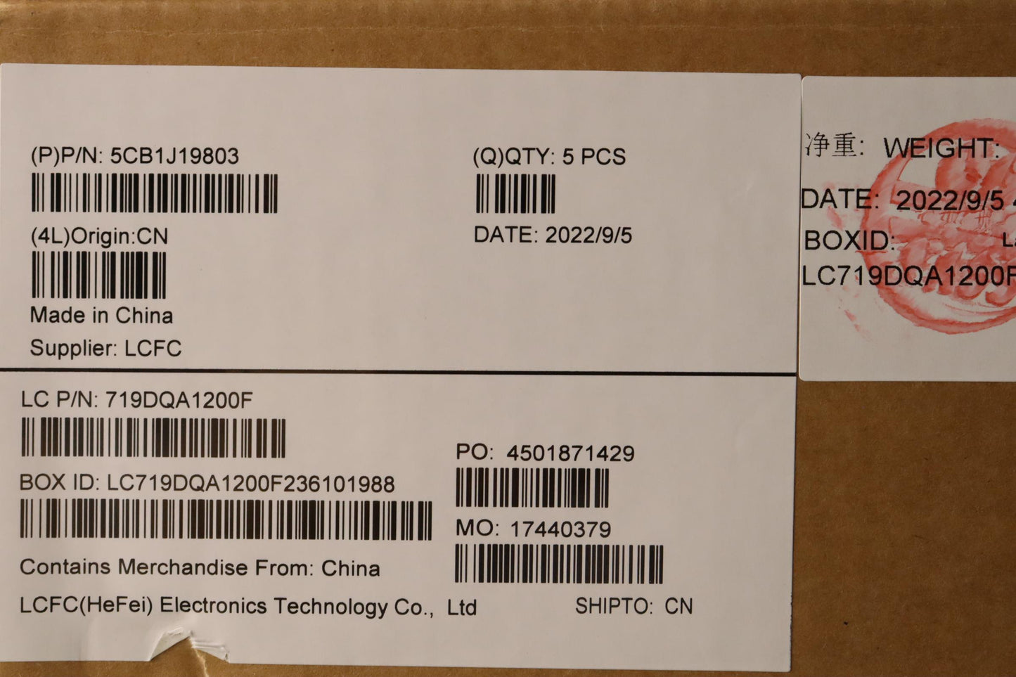Lenovo Cover Upper Case Asmhun L82Ut - 5CB1J19803