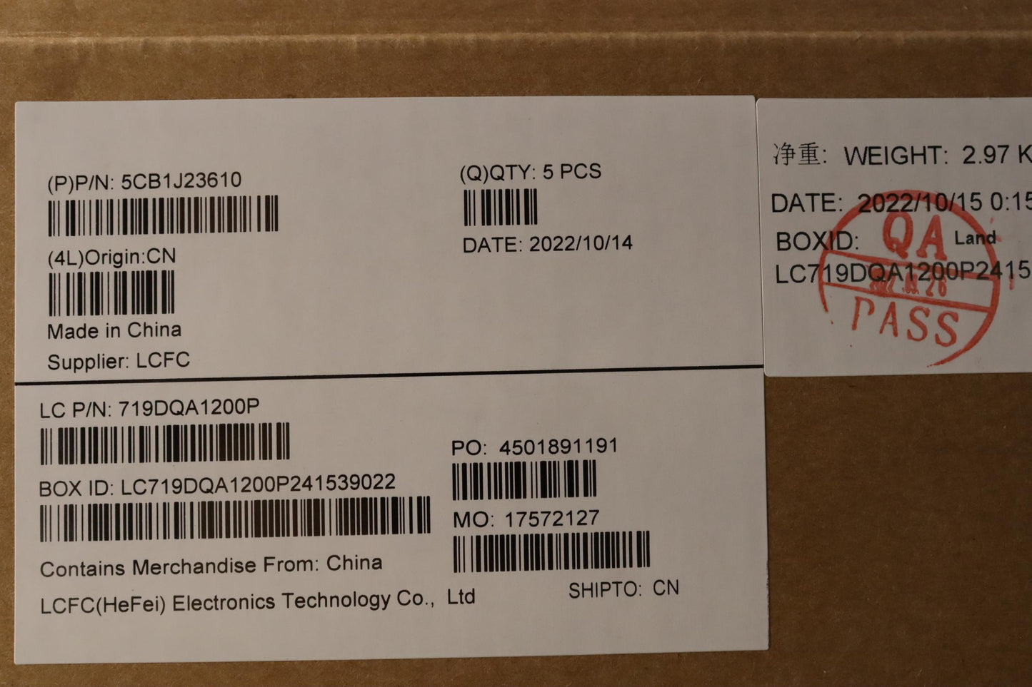 Lenovo Cover Upper Case Asmrus L82Ut - 5CB1J23610