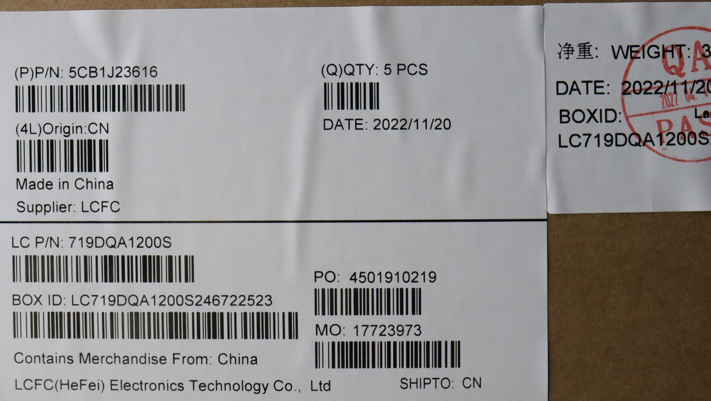Lenovo Cover Upper Case Asmsws L82Ut - 5CB1J23616
