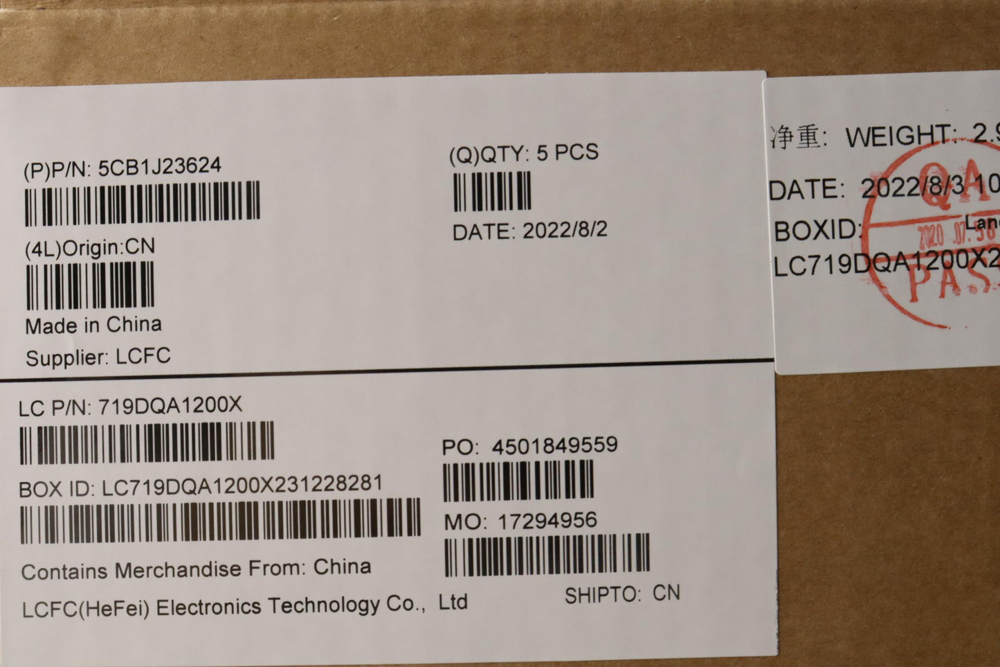 Lenovo Cover Upper Case Asmuke L82Ut - 5CB1J23624