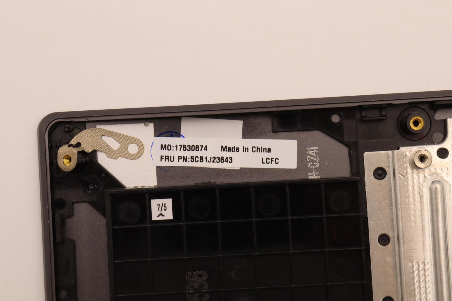 Lenovo Cover Upper Case Asmeuro Eng L - 5CB1J23643