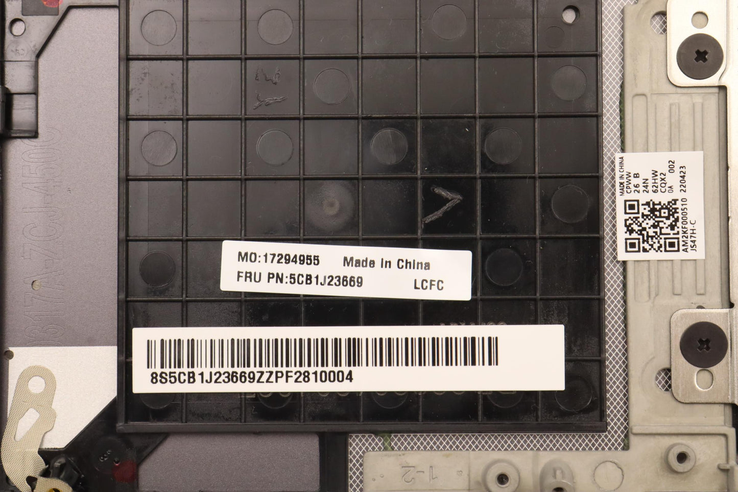 Lenovo Cover Upper Case Asmla Spa L82 - 5CB1J23669