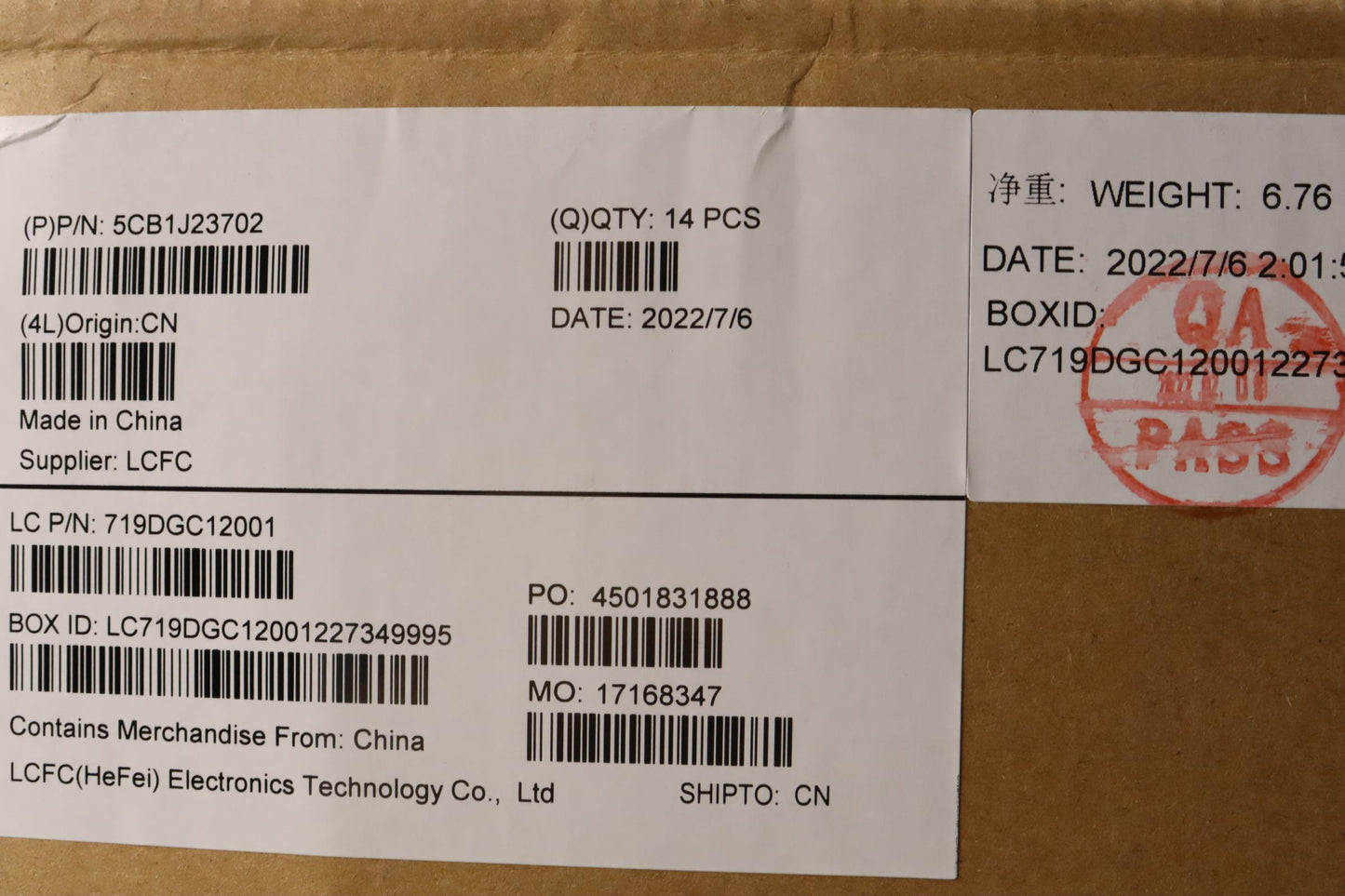 Lenovo Cover Lcd Cover L 21Ek Mgr Wad - 5CB1J23702
