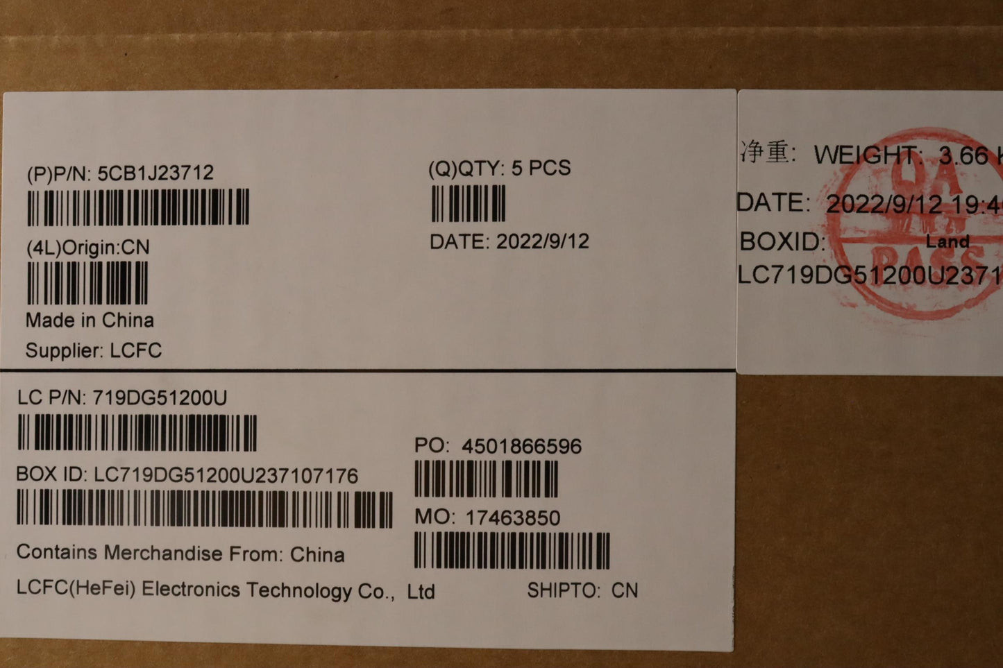 Lenovo Cover Upper Case Asmbul L21Ek - 5CB1J23712