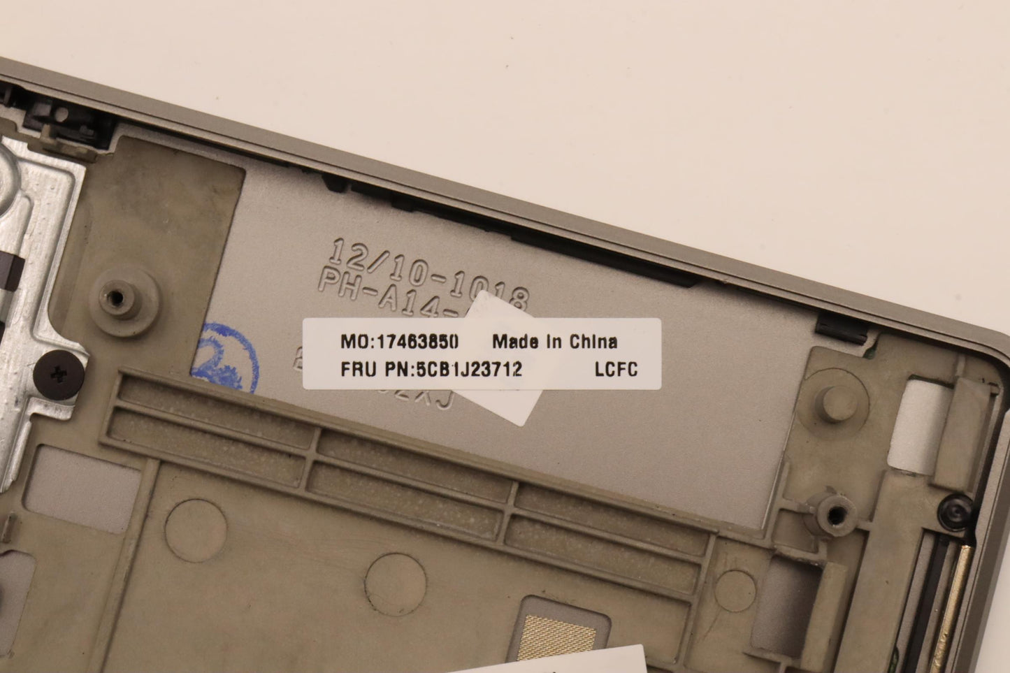 Lenovo Cover Upper Case Asmbul L21Ek - 5CB1J23712