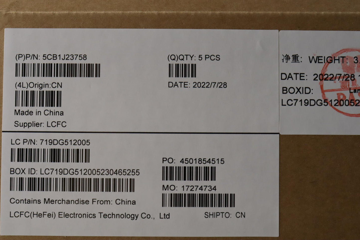 Lenovo Cover Upper Case Asmsws L21Ek - 5CB1J23758