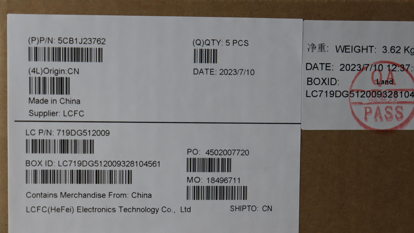 Lenovo Cover Upper Case Asmthai L21Ek - 5CB1J23762