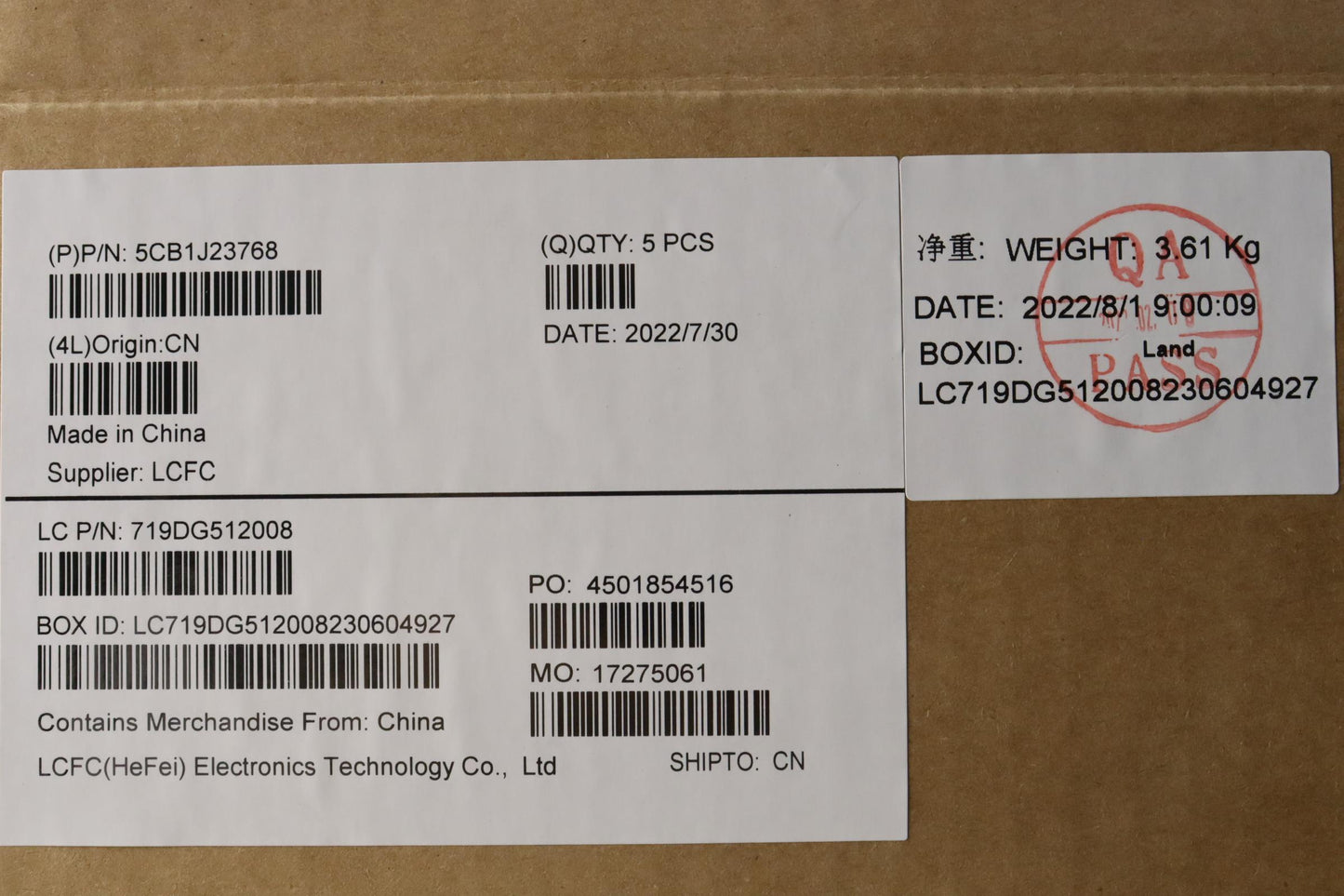 Lenovo Cover Upper Case Asmjpn L21Ek - 5CB1J23768