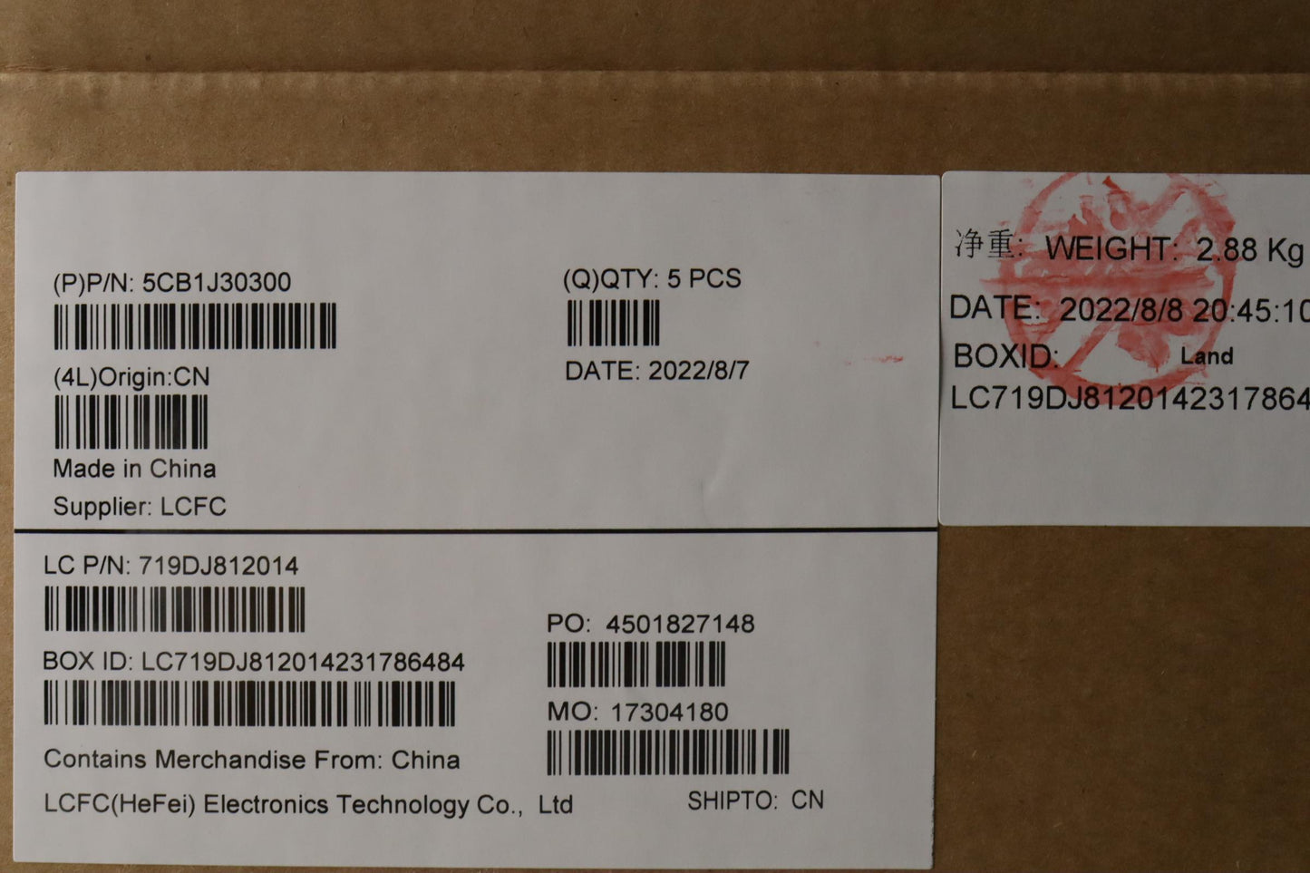 Lenovo Cover Upper Case Asmeng L82Tku - 5CB1J30300