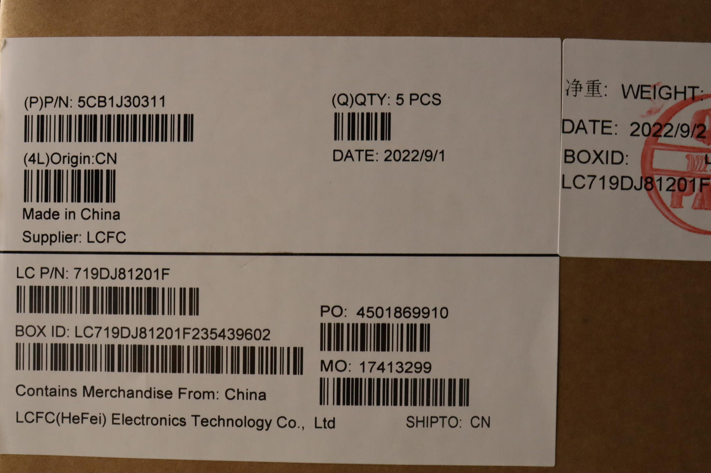 Lenovo Cover Upper Case Asmita L82Tku - 5CB1J30311