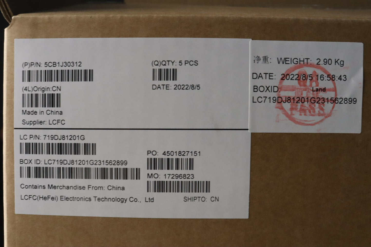 Lenovo Cover Upper Case Asmjpn L82Tku - 5CB1J30312