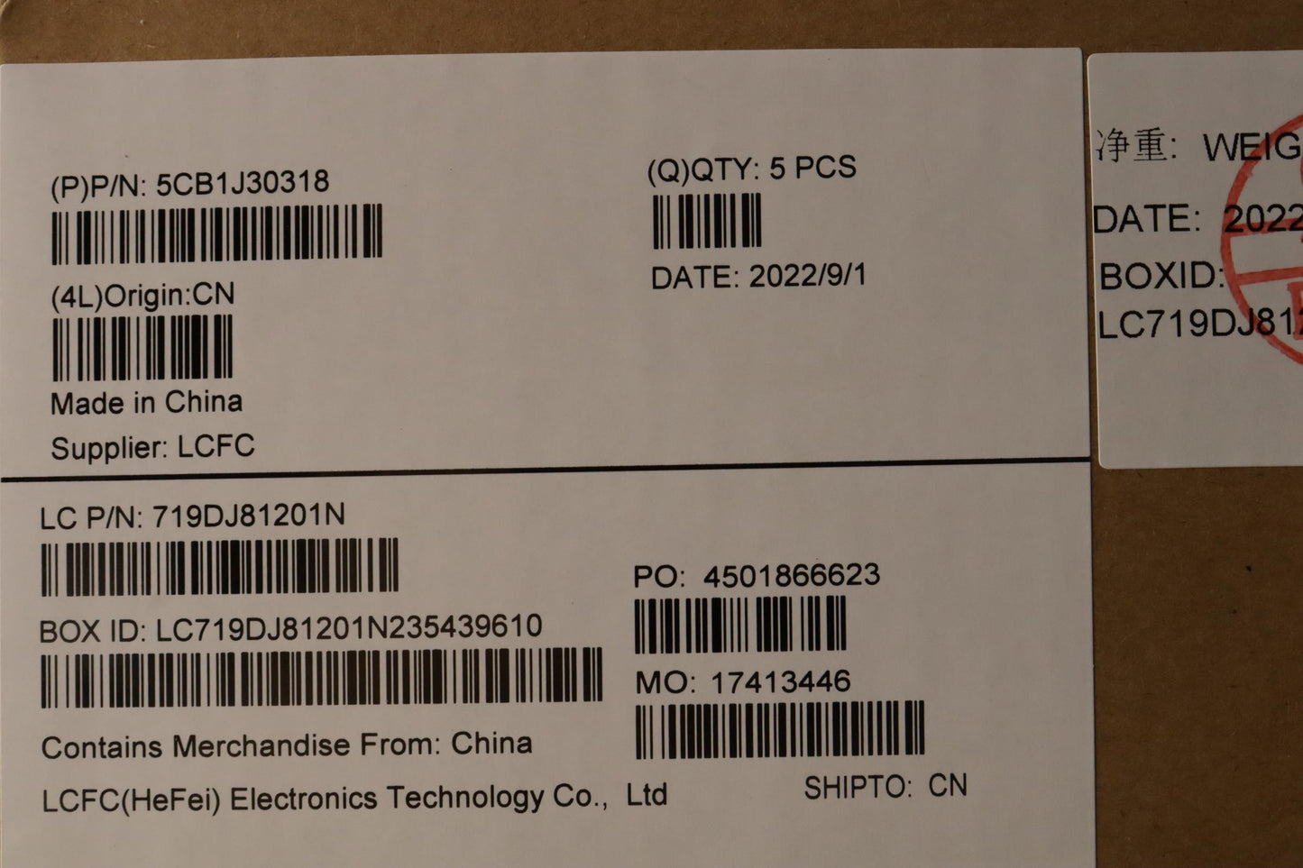 Lenovo Cover Upper Case Asmslv L82Tku - 5CB1J30318