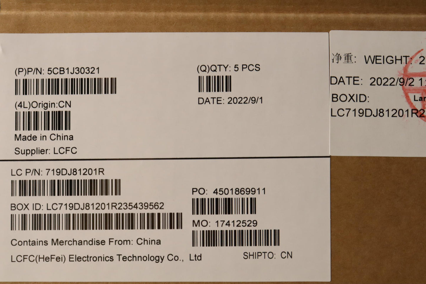 Lenovo Cover Upper Case Asmtc L82Tkug - 5CB1J30321