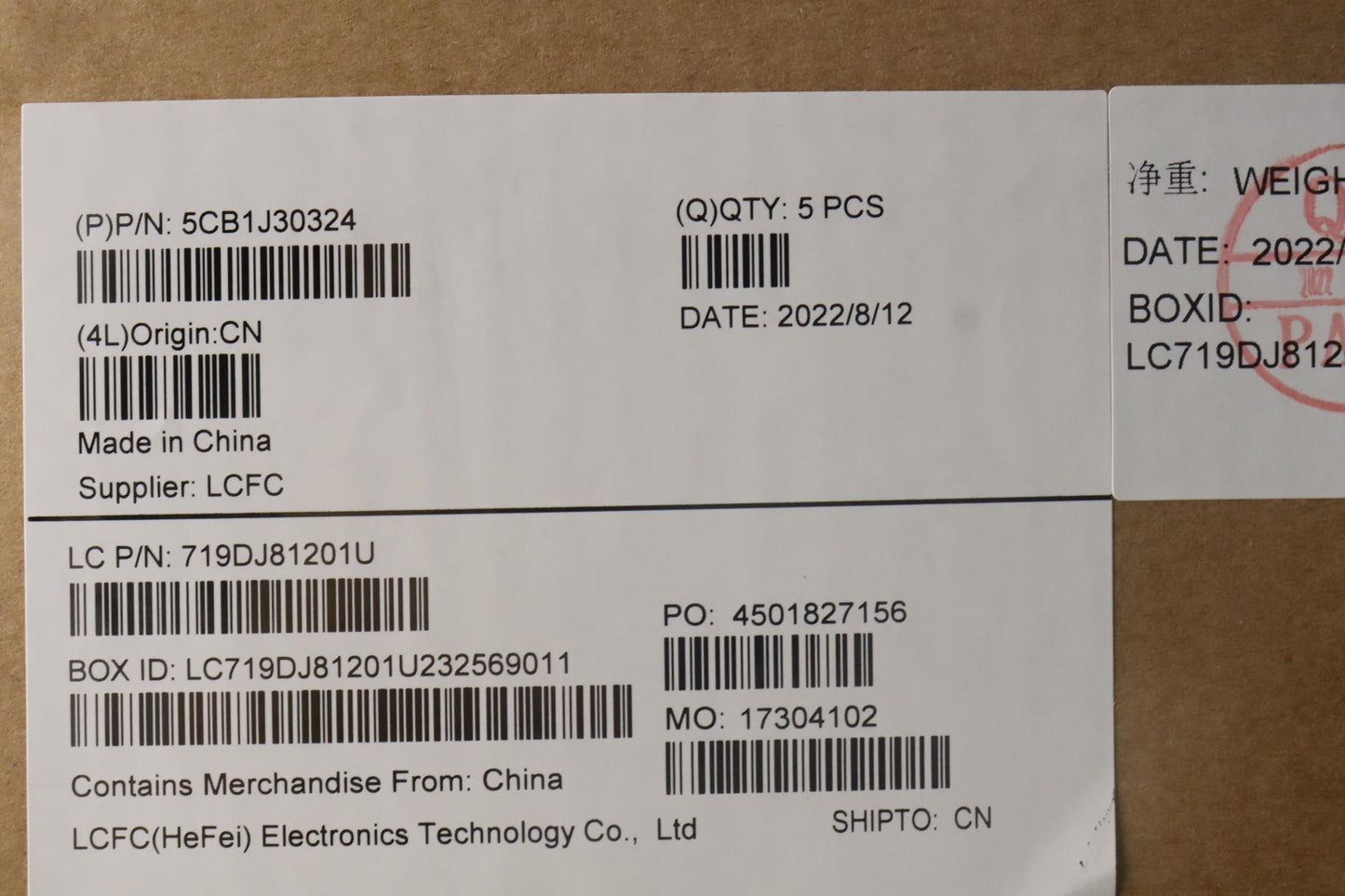 Lenovo Cover Upper Case Asmuke L82Tku - 5CB1J30324