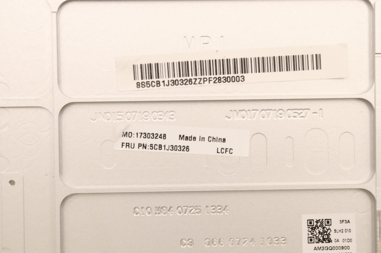 Lenovo Cover Upper Case Asmusa Engl82 - 5CB1J30326