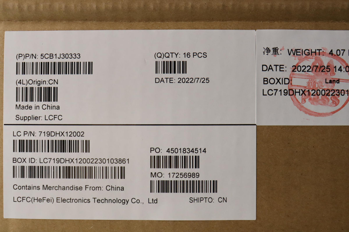 Lenovo Cover Lower Case L82Tk Sblue Y - 5CB1J30333
