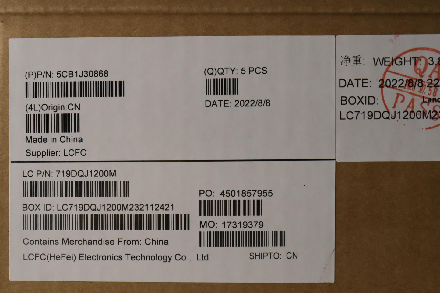 Lenovo Cover Upper Case Asmita L82Uh - 5CB1J30868