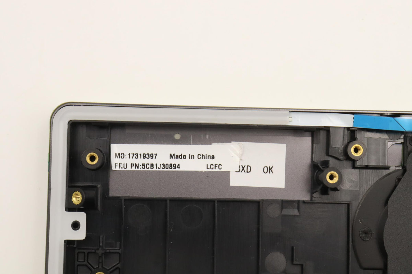 Lenovo Cover Upper Case Asmla Spa L82 - 5CB1J30894