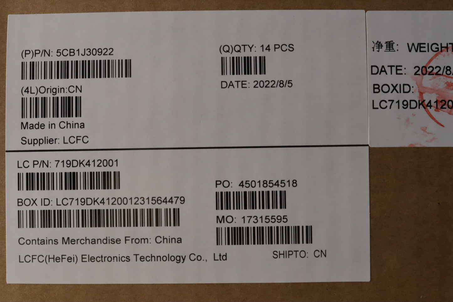 Lenovo Cover Lower Case L82U9 Cg - 5CB1J30922