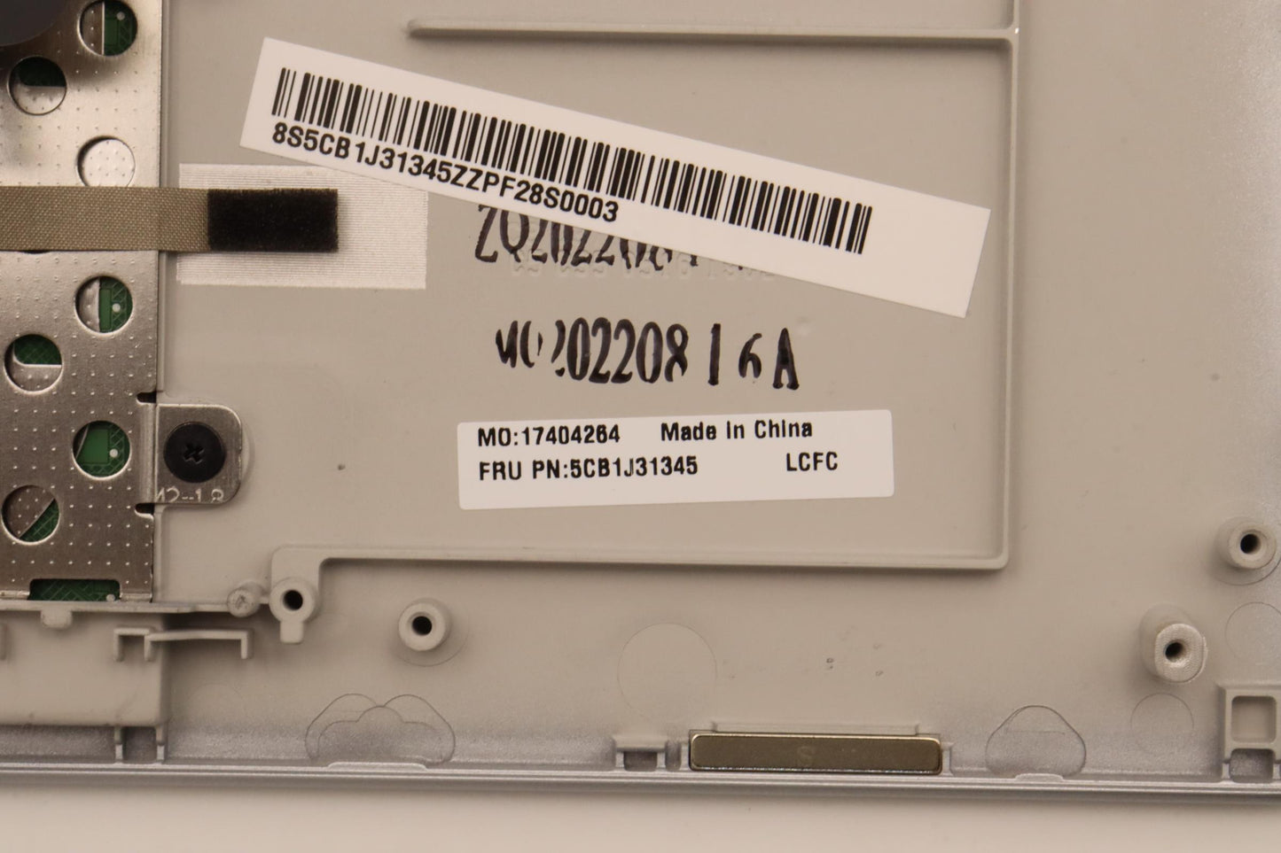 Lenovo Cover Upper Case Asmuke L82U9 - 5CB1J31345