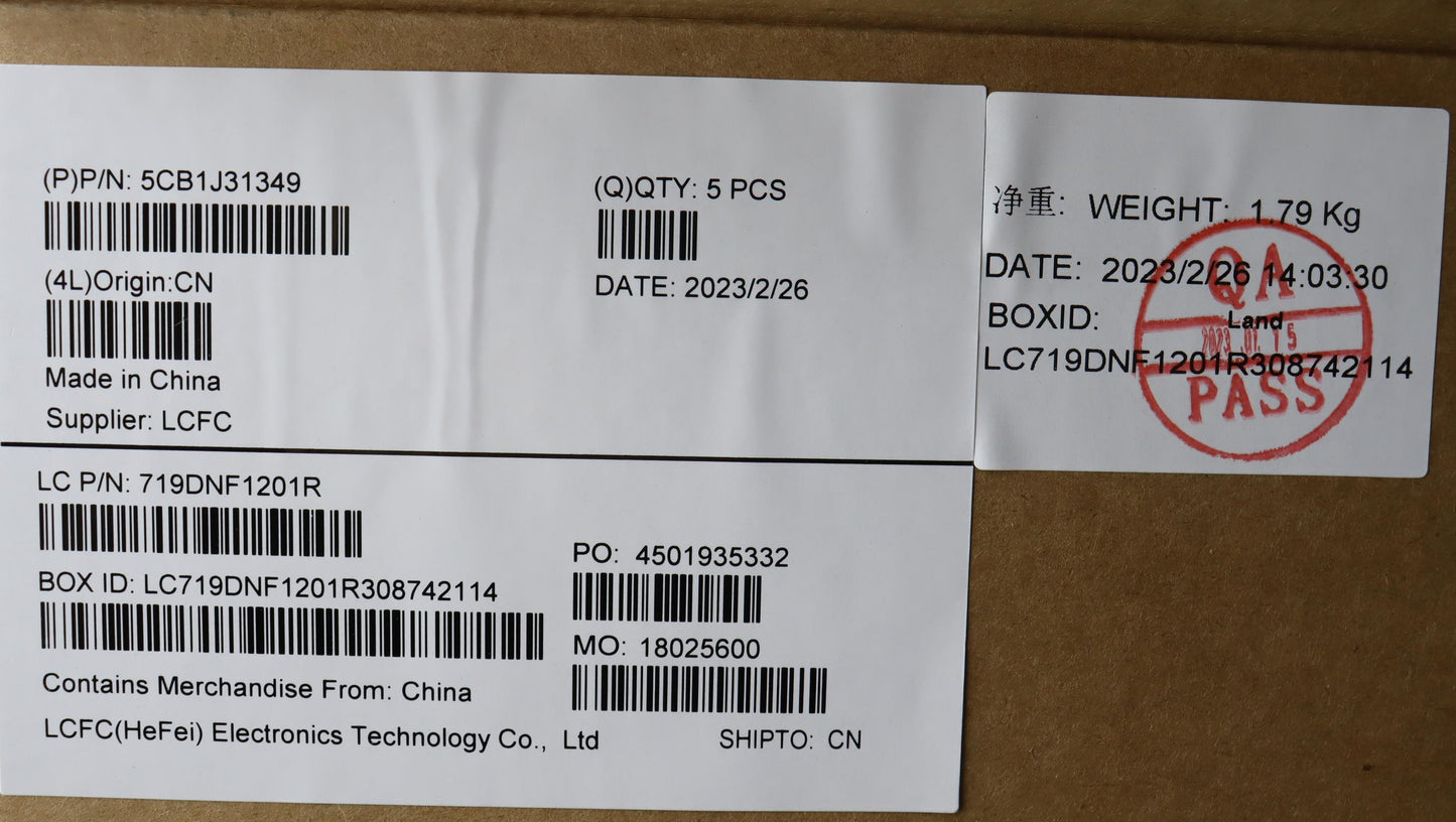 Lenovo Cover Upper Case Asmbel L82U9 - 5CB1J31349
