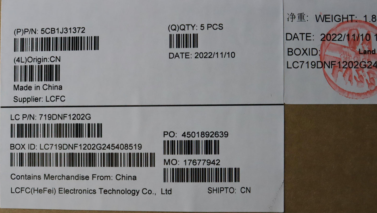 Lenovo Cover Upper Case Asmspa L82U9 - 5CB1J31372