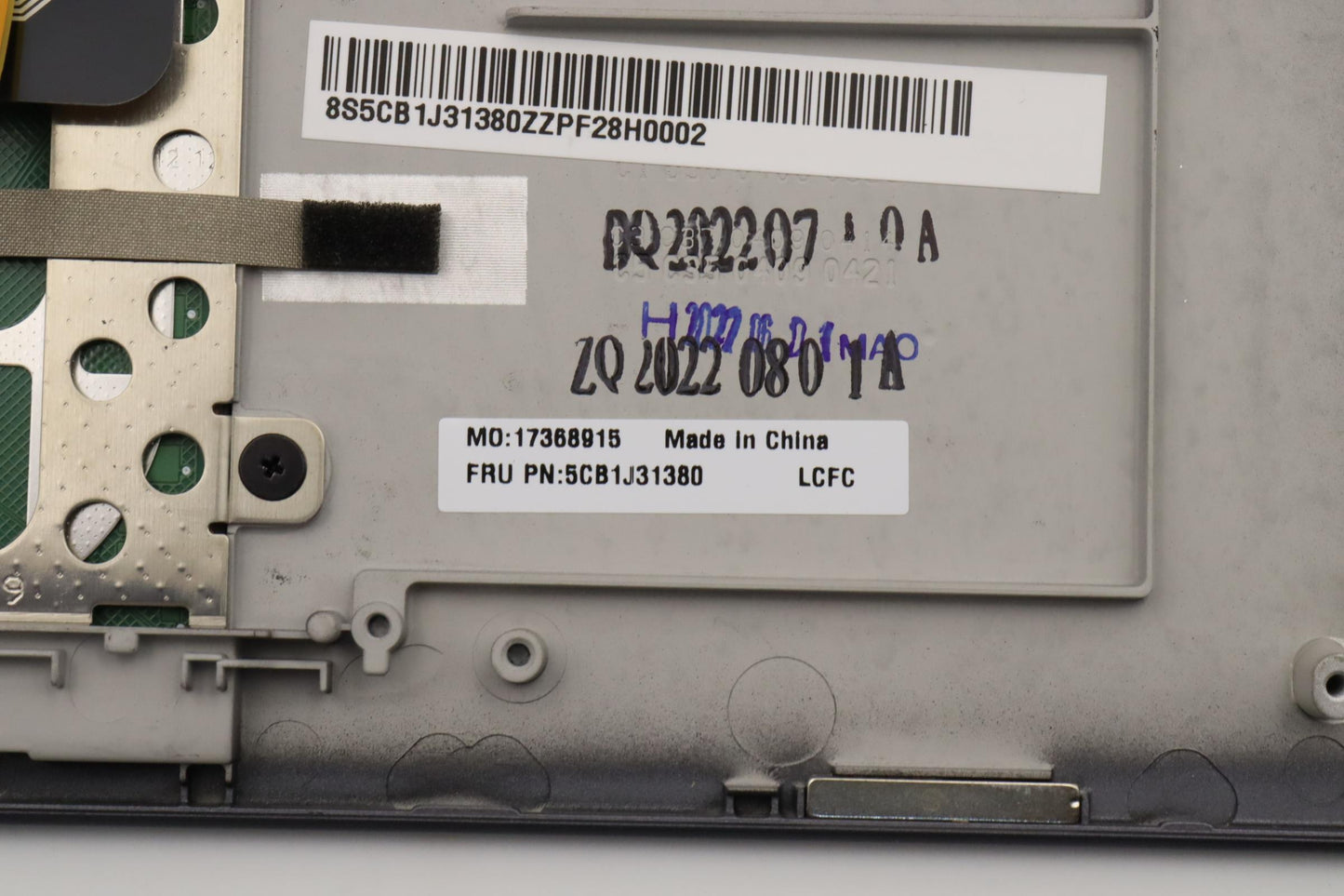 Lenovo Cover Upper Case Asmara L82U9 - 5CB1J31380