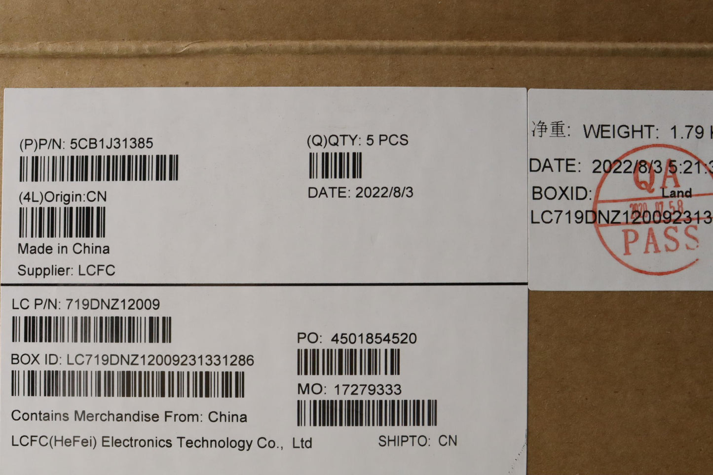 Lenovo Cover Upper Case Asmeng L82U9 - 5CB1J31385