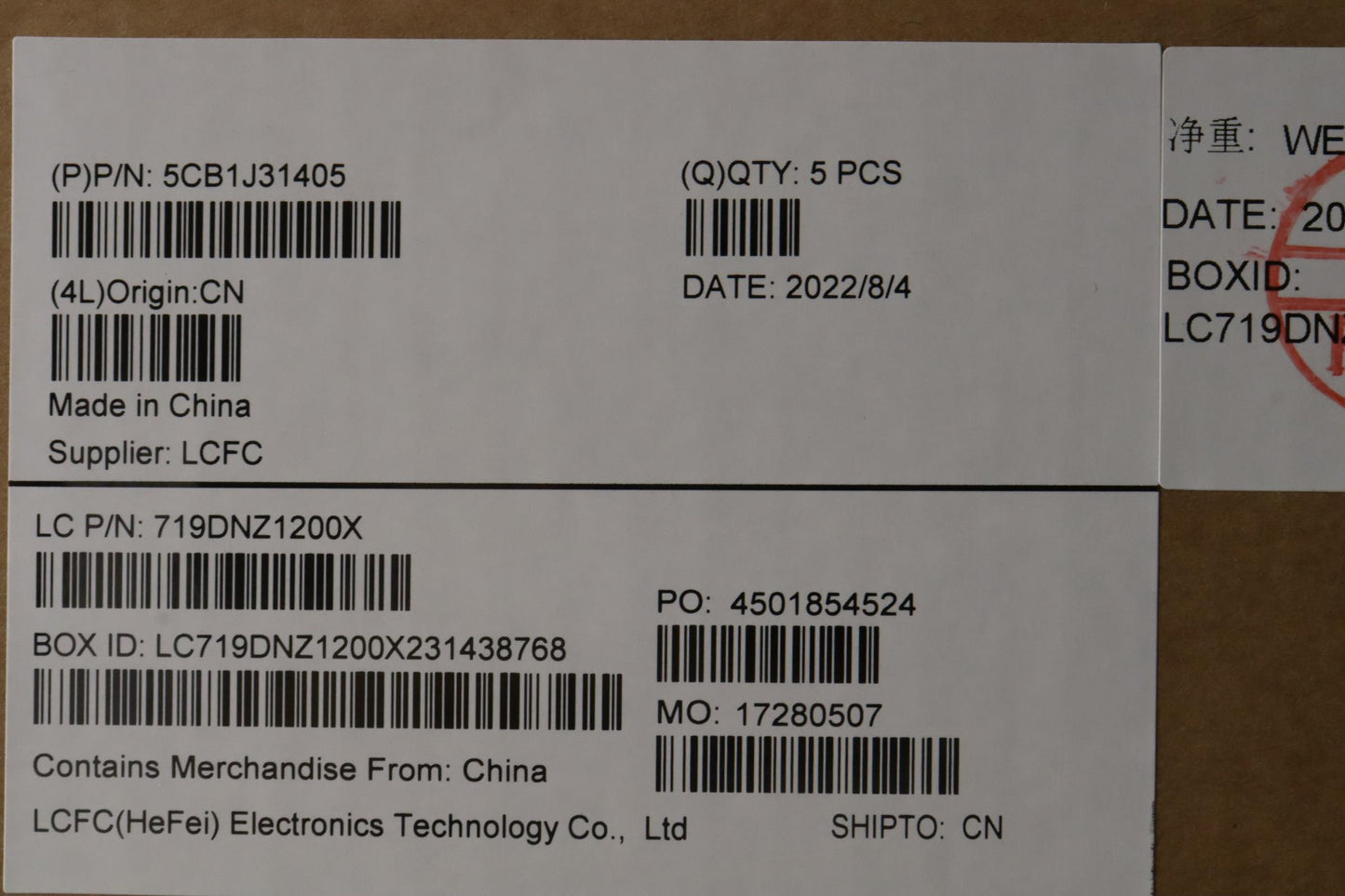 Lenovo Cover Upper Case Asmsws L82U9 - 5CB1J31405