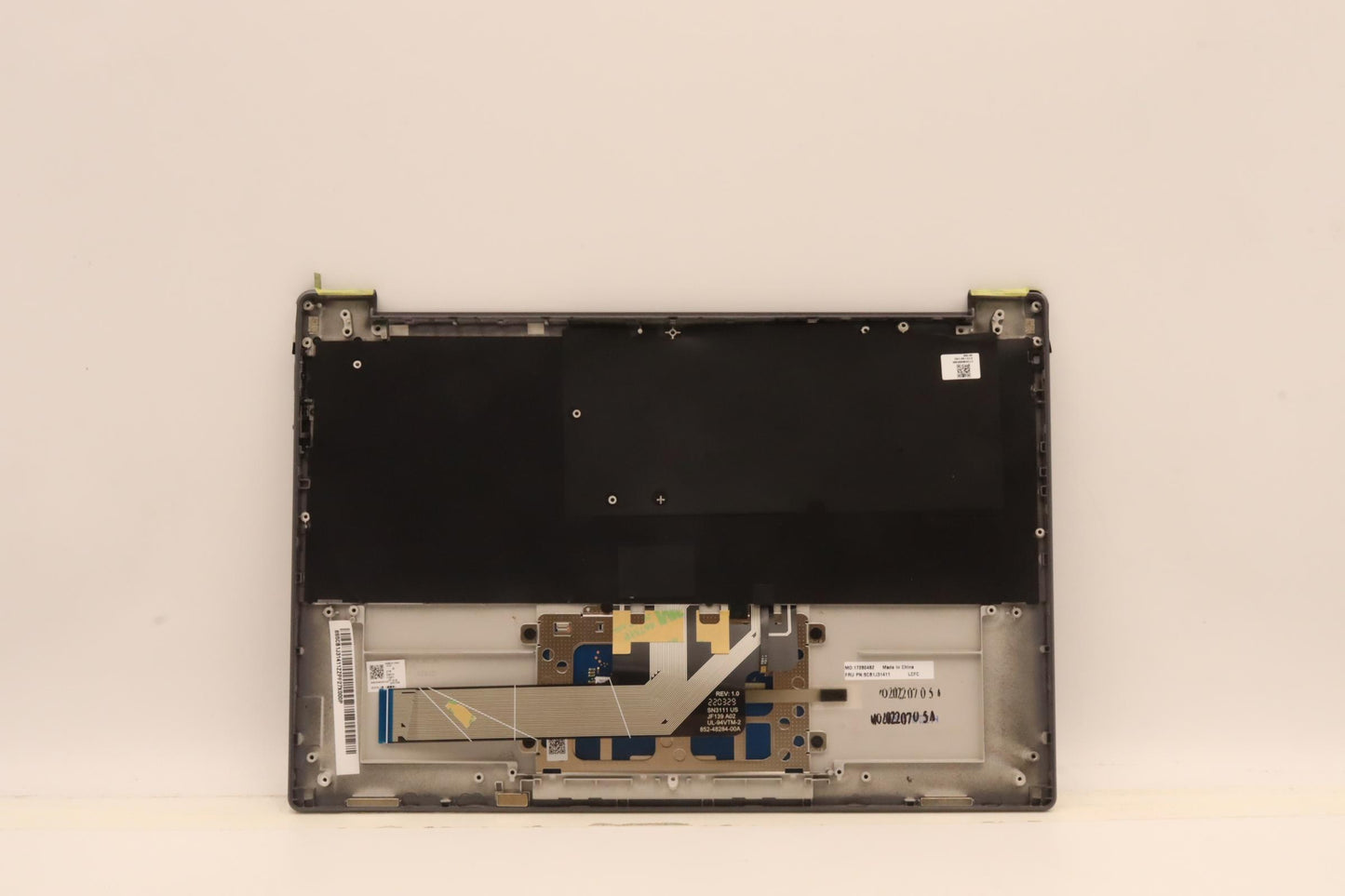 Lenovo Slate Grey Keyboard with C-Cover, USA English, Non-Backlit - 5CB1J31411