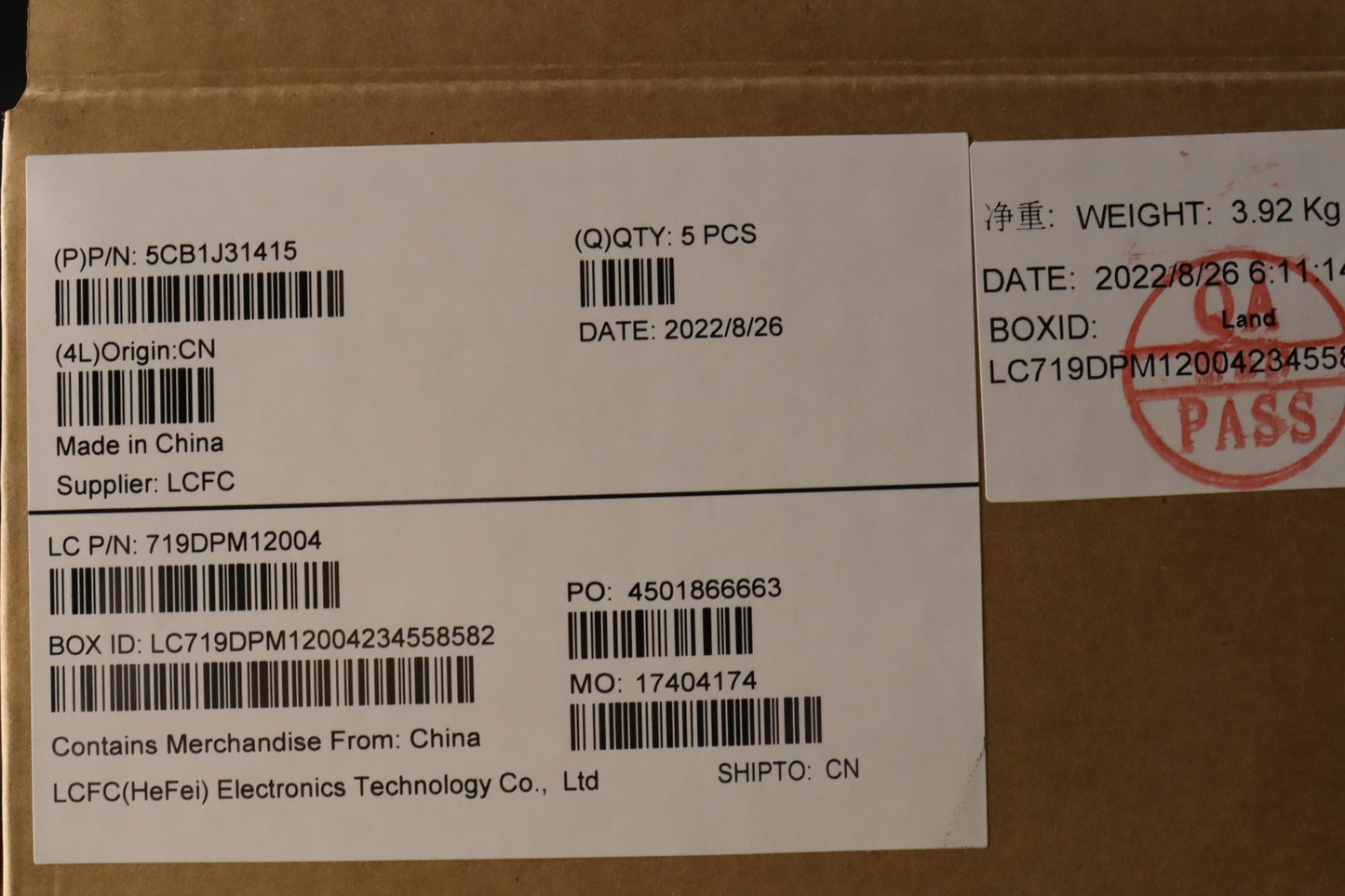 Lenovo Cover Upper Case Asmbul L82Td - 5CB1J31415